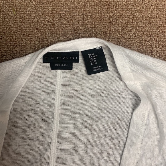Tahari Linen Sweater - Picture 2 of 3